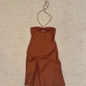 Silky Slip Dress - Abercrombie